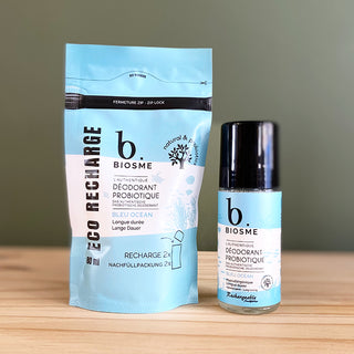 Recharge Bleu océan - deodorant naturel