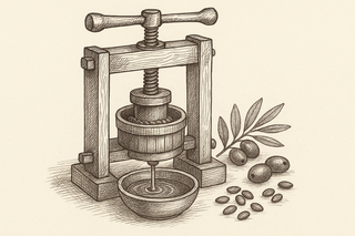 CROQUISPRESSOIR D'HUILE NATURELLE