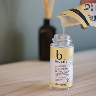 Lemon Tonic - déodorant naturel rechargeable